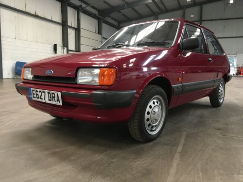 1988 Ford Fiesta L - Low mileage, low owners  For Sale by Auction