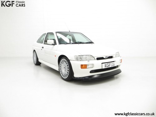 1992 A Big Turbo Ford Escort RS Cosworth Luxury with 16,951 Miles SOLD