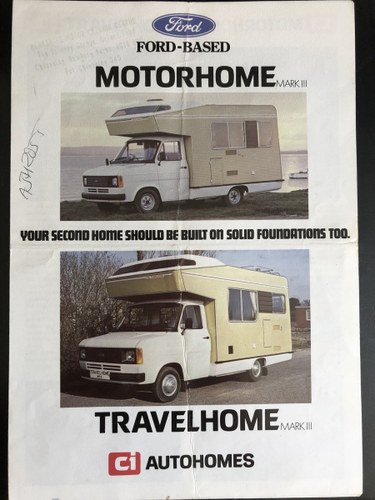 1979 Ford Transit Mk2, Ci Motorhome MK3,Historic status Kaufen Bei