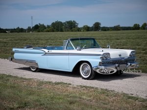 1959 Ford Fairlane 500 Galaxie Sunliner  For Sale by Auction