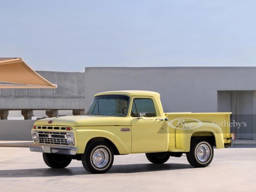 1965 Ford F-100 Custom Cab Stepside Pickup  For Sale by Auction