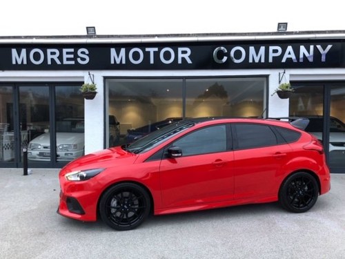 2018 Focus RS MK3 Red Edition, One Owner 2,300 miles Sunroof SOLD