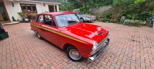 1966 FORD CORTINA MK1 GT SALOON (RED) In vendita