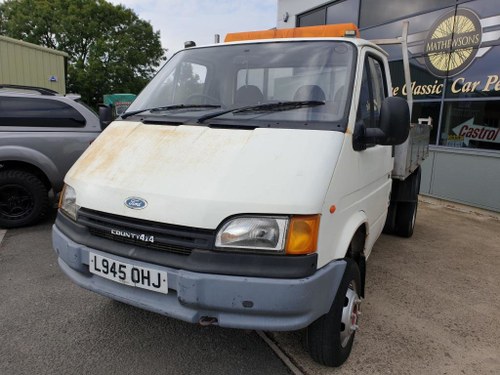 **OCTOBER ENTRY** 1994 Ford Transit 4x4 Tipper For Sale by Auction