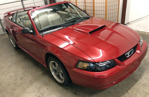 2002 Mustang Gt Premium Convertible 11300 miles For Sale