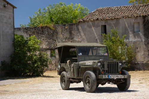 1942 Ford GPW " Jeep " No reserve For Sale by Auction