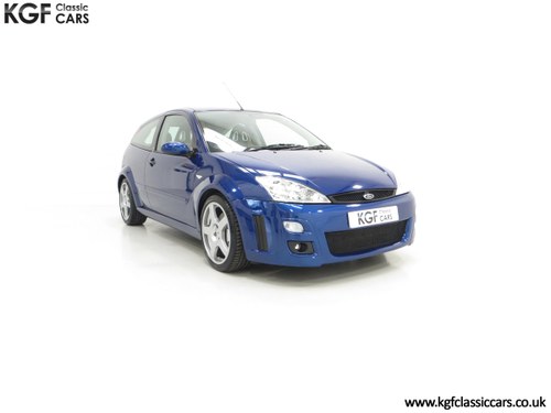2003 An Early Build Number 716 Ford Focus RS Mk1 with 28457 Miles SOLD