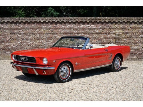 1966 Ford Mustang 289 Convertible Manual transmission For Sale