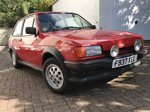 1989 Ford Fiesta XR2 For Sale by Auction