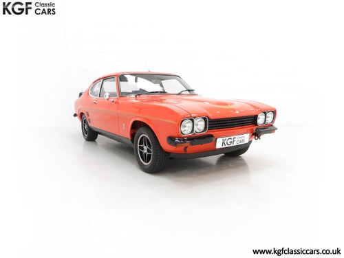 1974 A Genuine Rare Ford Capri RS3100 Extensively Featured SOLD