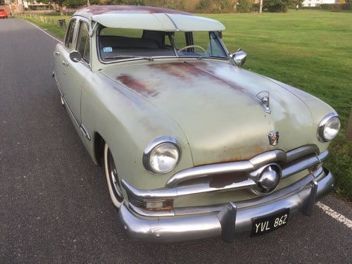 1950 FORD SHOEBOX V8 MANUAL For Sale