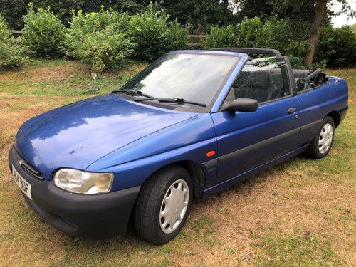 1996 Ford escort convertible 1.6 manual, new mot For Sale