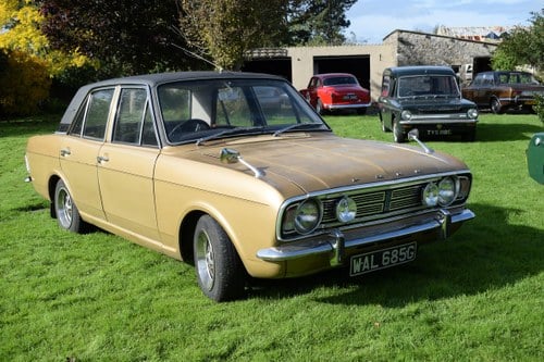 1969 FORD CORTINA 1600E - VERY ORIGINAL,  SOME PAINT NEEDED SOLD
