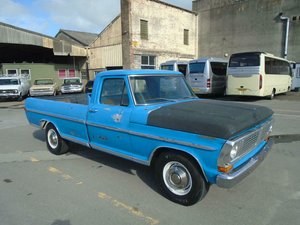 1970 FORD F250 5.9 V8 AUTO PICK UP (1971) FACTORY BLUE!  SOLD