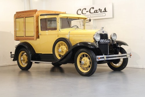 1930 Ford A sales van SOLD