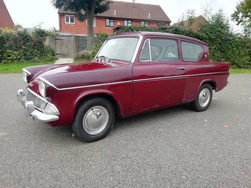 1960 Ford Anglia Deluxe 997 + Transferable Reg SOLD