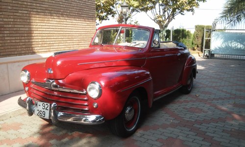 1948 Ford V8 super deluxe convertible À venda
