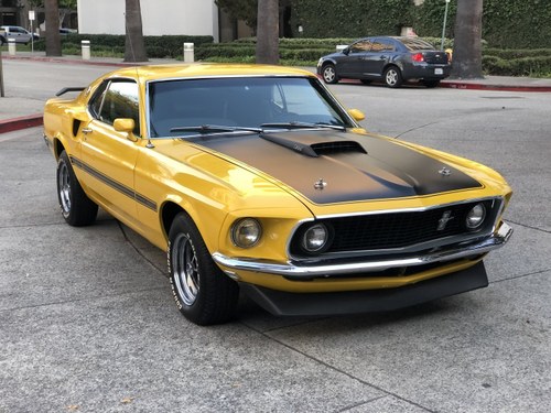 1969 Ford Mustang Mach 1 FASTBACK VENDU