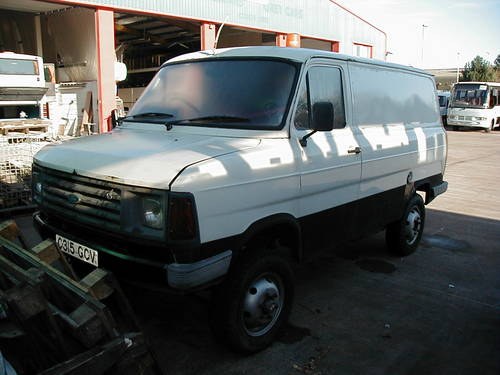 1986 Ford Transit Mk ll SWB Diesel Van, County 4x4 VERKAUFT