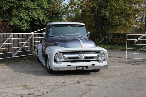 1956 Ford F100 Pick Up, Real American Custom, 350 V8 Crate Engine For Sale
