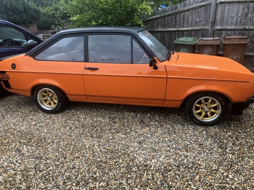 1981 Mk2 Escort 1600 sport with 2.0 Pinto For Sale