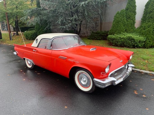 # 23552 1957 Ford Thunderbird Red For Sale