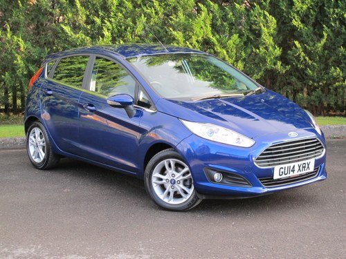 2014 Ford Fiesta 1.2 Zetec 5dr Manual For Sale