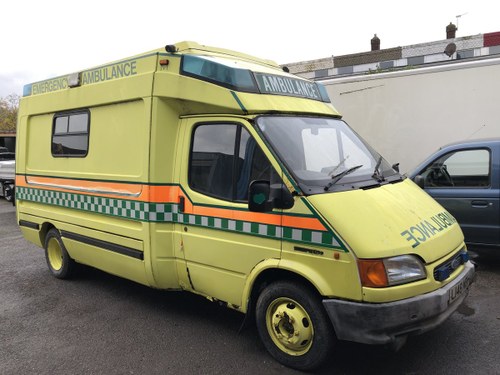 1994 Mk4 Ford Transit Ambulance In vendita