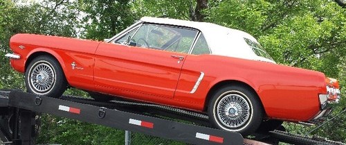 1965 Mustang Convertible Brilliant Located in Chester For Sale