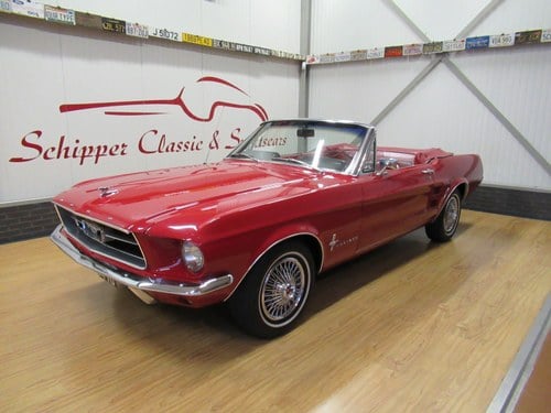 1967 Ford Mustang Convertible 289 V8 De Luxe For Sale