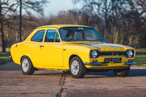 1972 FORD ESCORT RS1600-The Mike Bell Collection - NO RESERVE In vendita