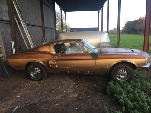 1967 Mustang fastback V8 project  Deposit taken In vendita