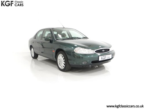 1998 A Luxurious Ford Mondeo Ghia X with Only 20,305 Miles SOLD