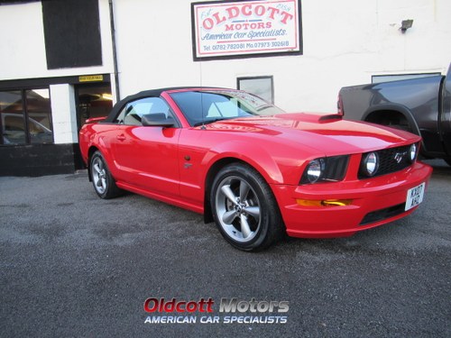 2007 FORD MUSTANG CONVERTIBLE 4.6 LITRE GT AUTOMATIC SOLD