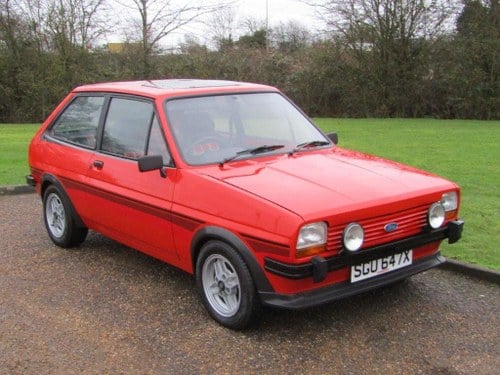 1981 Ford Fiesta 1.3 Supersport at ACA 27th and 28thFebruary For Sale by Auction
