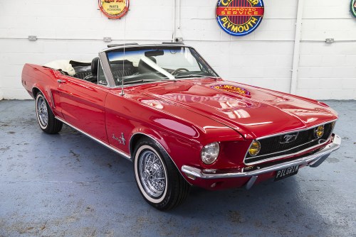 1968 Ford Mustang S Code 390 Convertible2 Door Convertible 6.4L For Sale
