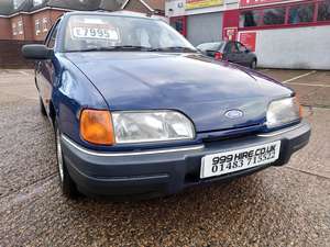Ford Sierra 1.6L 1988/E only 11,000miles 1 prev owner For Sale (picture 1 of 12)