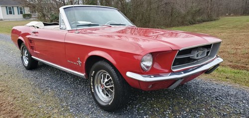 1967 Ford Mustang Convertible For Sale