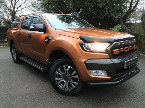 2018 Ford Ranger 3.2 TDCi Wildtrak Double Cab Pickup Auto 4WD 4dr SOLD