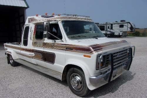 1987 Ford E350 Cabriolet Dually Van-Pickup For Sale