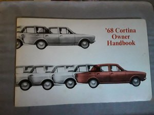 '68 cortina owners handbook. For Sale