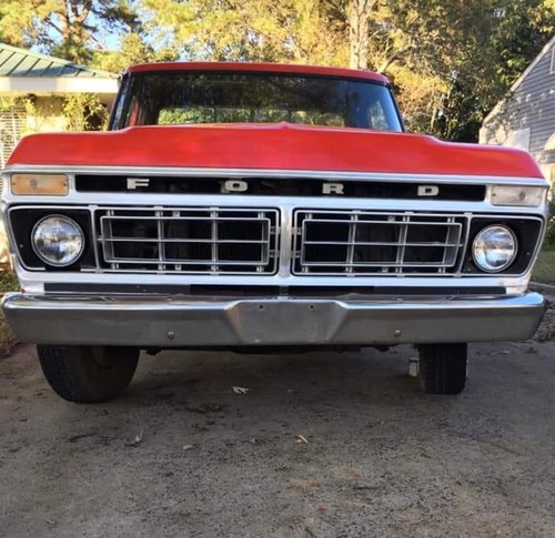 1976 Ford f100 351ci v8 manual "3 on a tree" For Sale