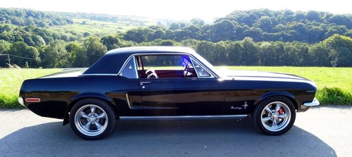 1968 AWESOME FORD MUSTANG AMERICAN V8 CLASSIC MUSCLE CAR VENDUTO