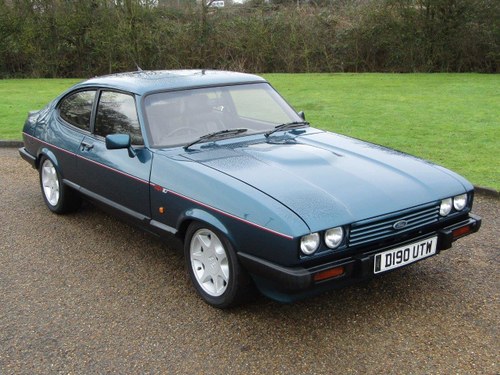 1987 Ford Capri 280Brooklands at ACA 27th and 28th February For Sale by Auction