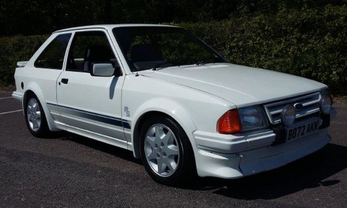 1985 Ford Escort RS Turbo at ACA 27th and 28th February For Sale by Auction