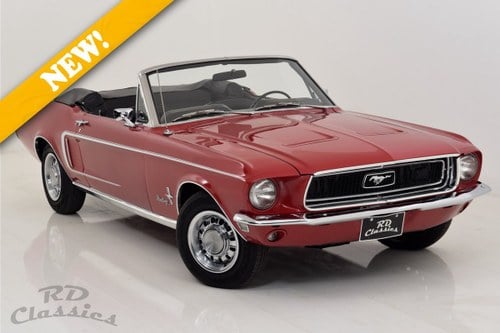 1968 Ford Mustang Convertible VERKAUFT