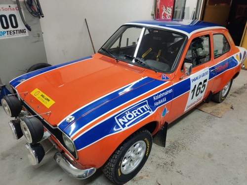 1975 Ford Escort RS2000 FIA group 2 rally car For Sale