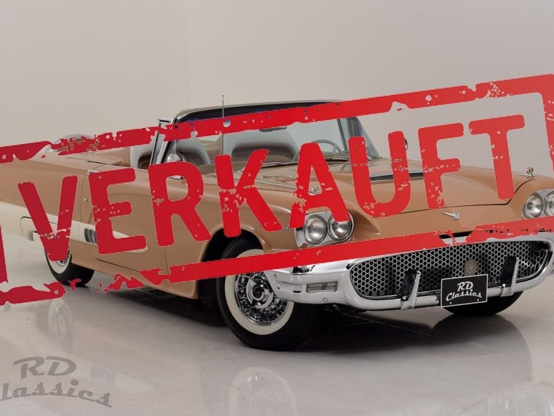 1958 Ford Thunderbird Convertible