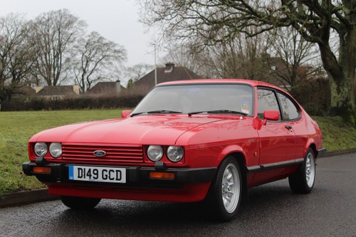 Ford Capri 2.8i Special 1987 - To be auctioned 26-03-21 For Sale by Auction