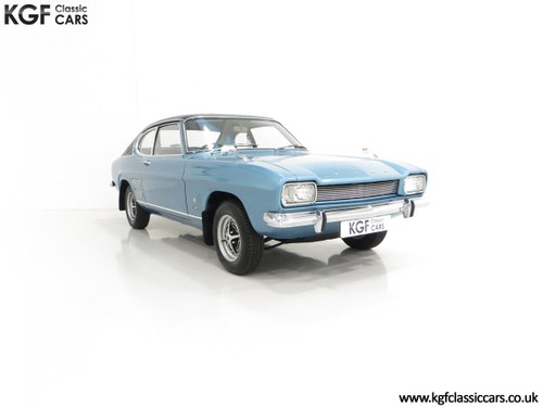 1972 A Special Vehicle Orders Pre-Facelift Ford Capri Mk1 1600XL SOLD